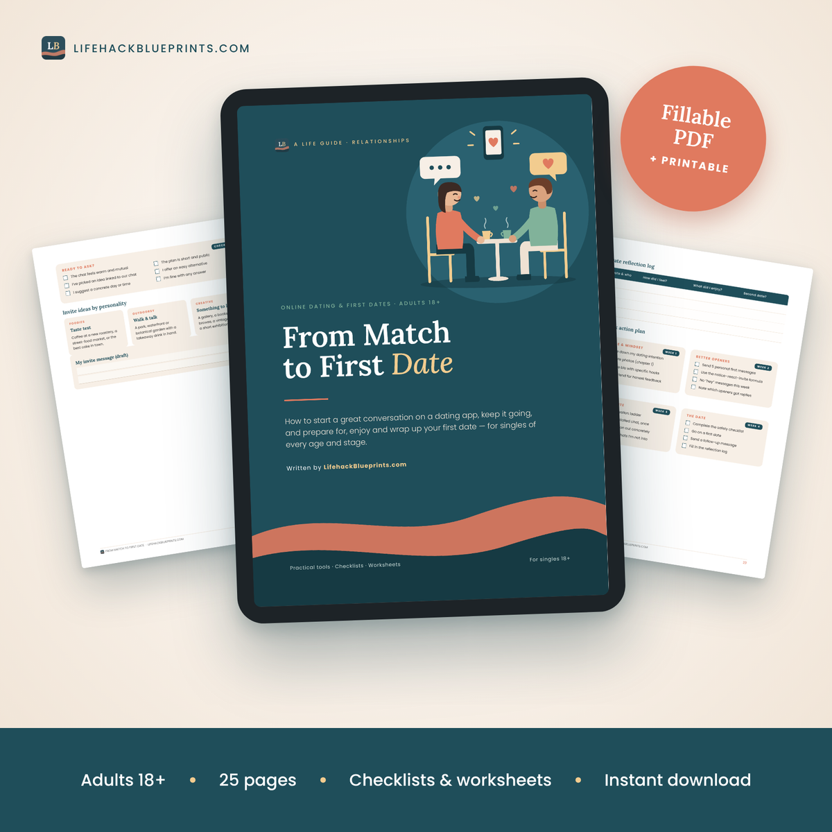 From Match to First Date - A Practical Guide to Dating App Conversations and First Dates for Adults