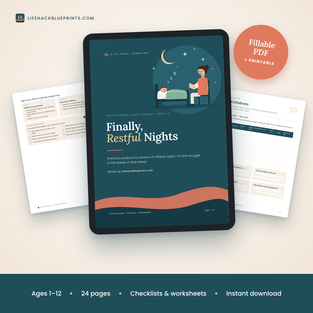 Finally, Restful Nights - A Practical Sleep Guide for Parents of Children Aged 1–12