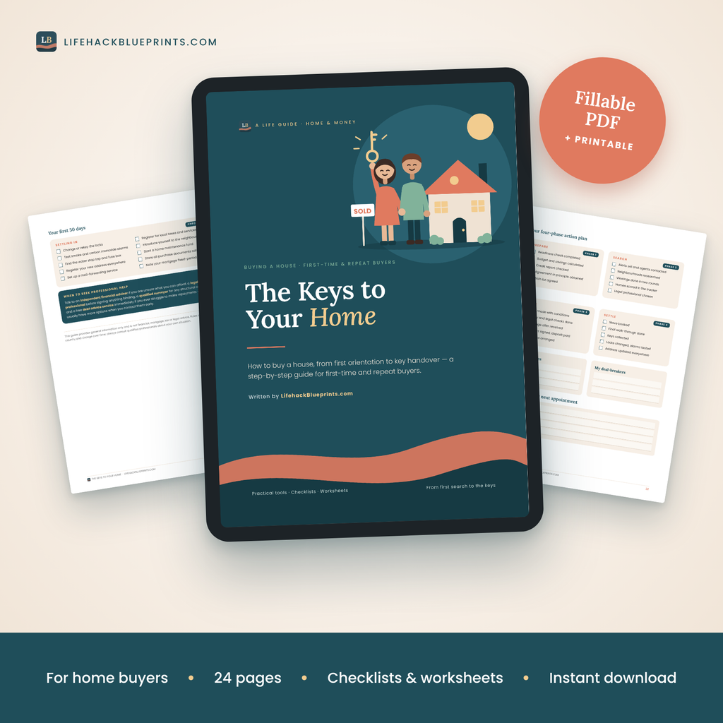 The Keys to Your Home - A Step-by-Step House-Buying Guide for First-Time and Repeat Buyers