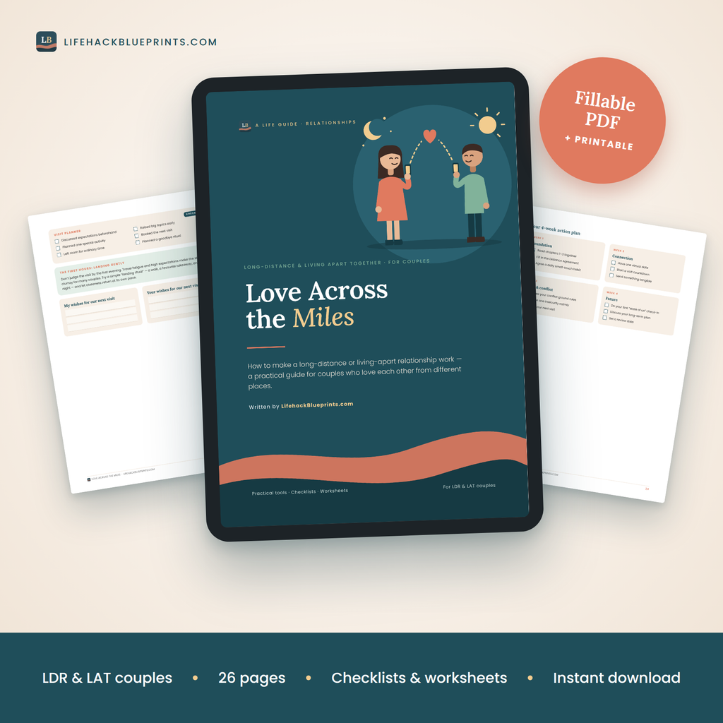 Love Across the Miles - A Practical Guide for Long-Distance and Living-Apart Couples