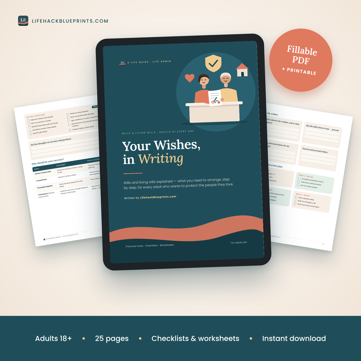 Your Wishes, in Writing - A Practical Guide to Wills and Living Wills for Adults of Every Age