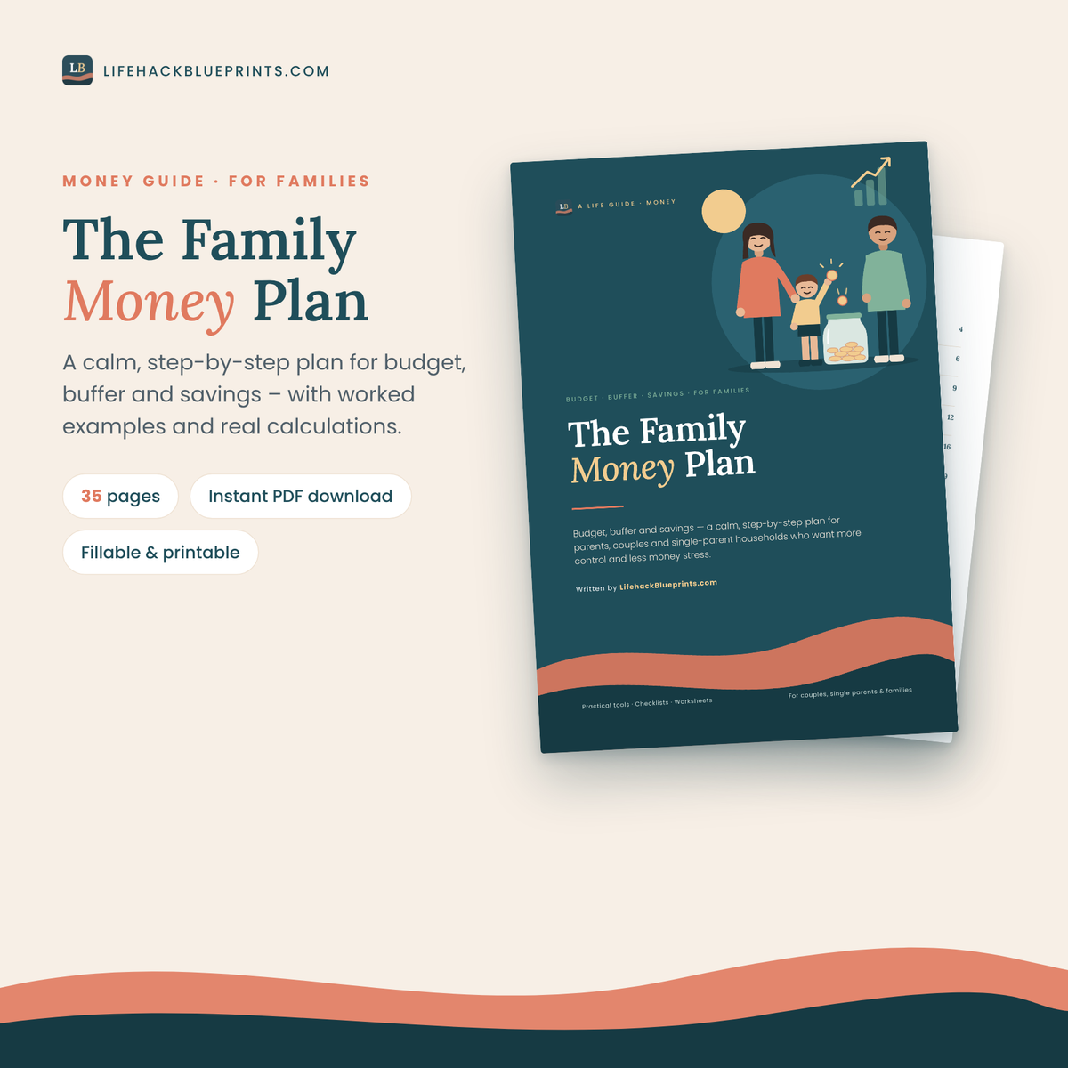 The Family Money Plan - Budget, Buffer &amp; Savings Guide for Families