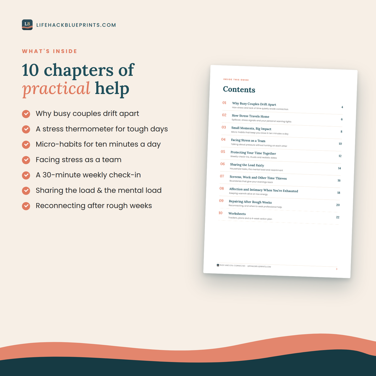 Busy, Busy, Busy… and Still Connected – A practical guide for busy couples to protect their relationship from stress and lack of time