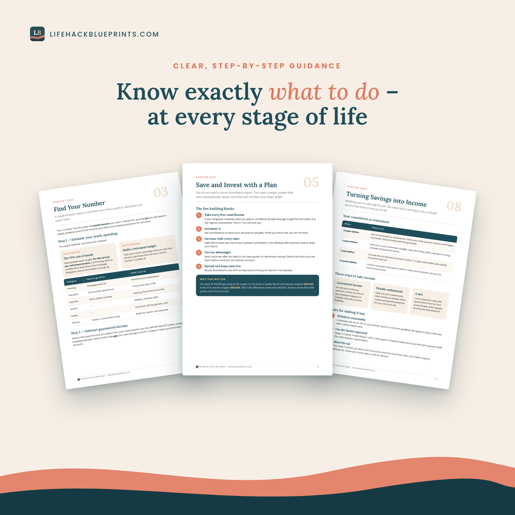 Retire on Your Own Terms - A Practical Retirement Planning Guide for Adults Aged 25–65