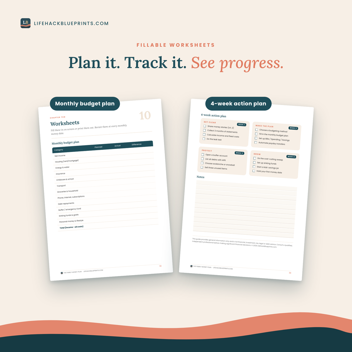 The Family Money Plan - Budget, Buffer &amp; Savings Guide for Families