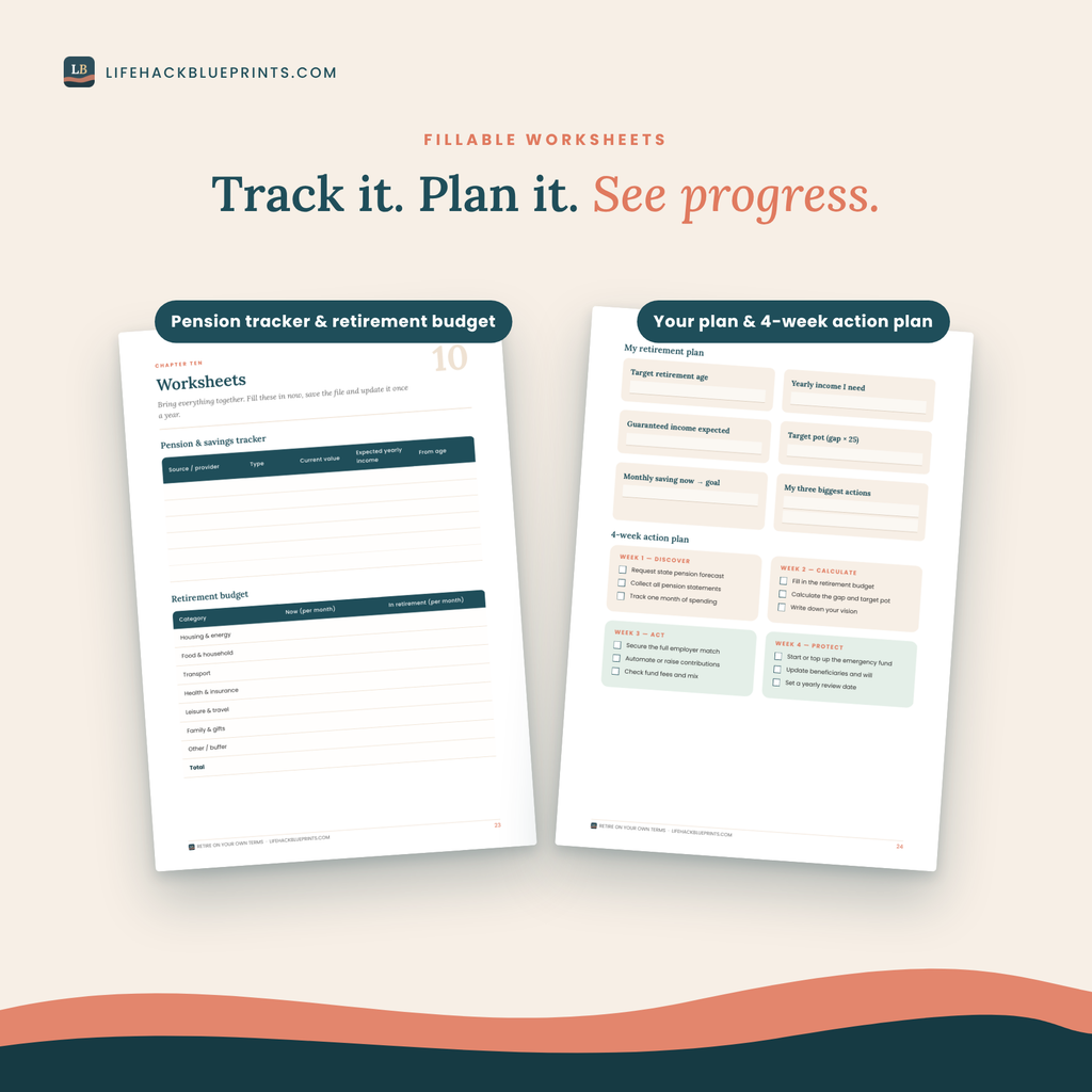Retire on Your Own Terms - A Practical Retirement Planning Guide for Adults Aged 25–65