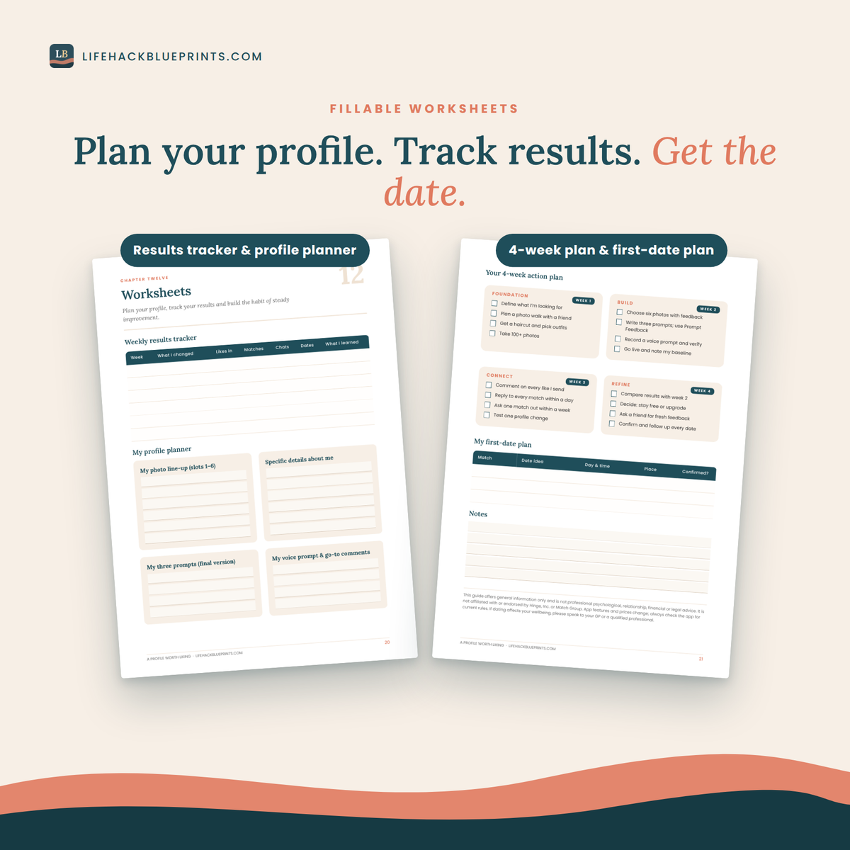 A Profile Worth Liking - A step-by-step guide for men to choosing the right photos, writing prompts that get likes and turning Hinge matches into real first dates